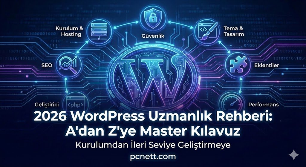 2026 WordPress Uzmanlık Rehberi: Kurulumdan İleri Seviye Geliştirmeye A’dan Z’ye Master Kılavuz