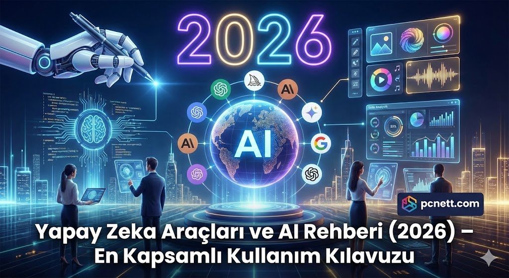 Yapay Zeka Araçları ve AI Rehberi (2026) – En Kapsamlı Kullanım Kılavuzu