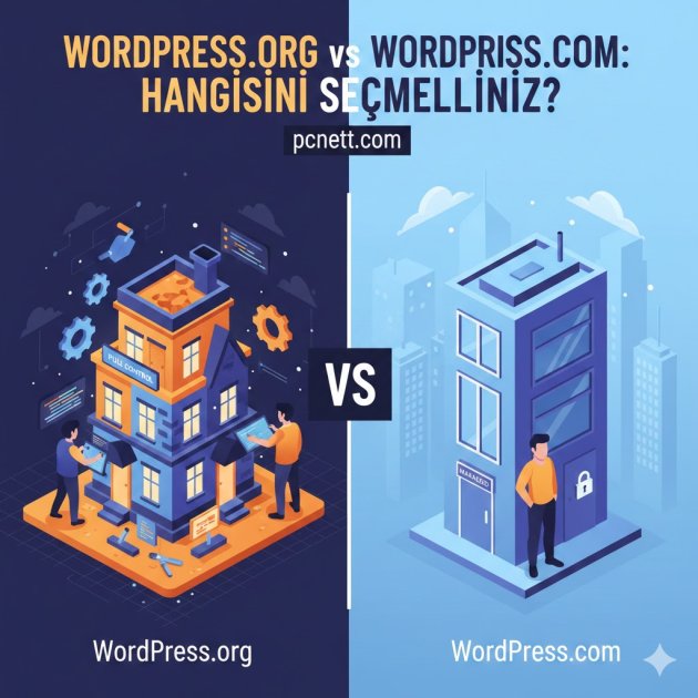 WordPress.org vs WordPress.com: Hangisini Seçmelisiniz? Farklar ve Avantajlar
