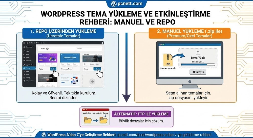 Özelleştirici (Customizer) Kullanımı: Kod Bilmeden Site Rengini ve Logosunu Değiştirme
