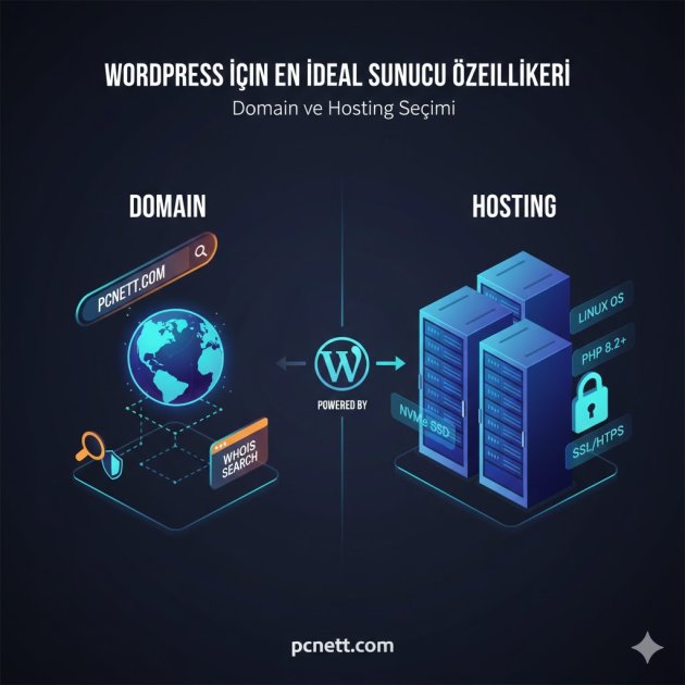 Domain ve Hosting Seçimi: WordPress İçin En İdeal Sunucu Özellikleri (Linux, PHP Sürümü)
